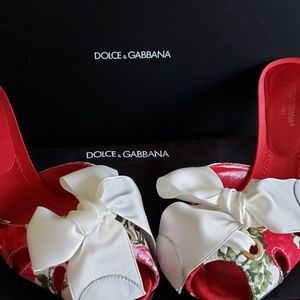 Dolce and Gabbana mules